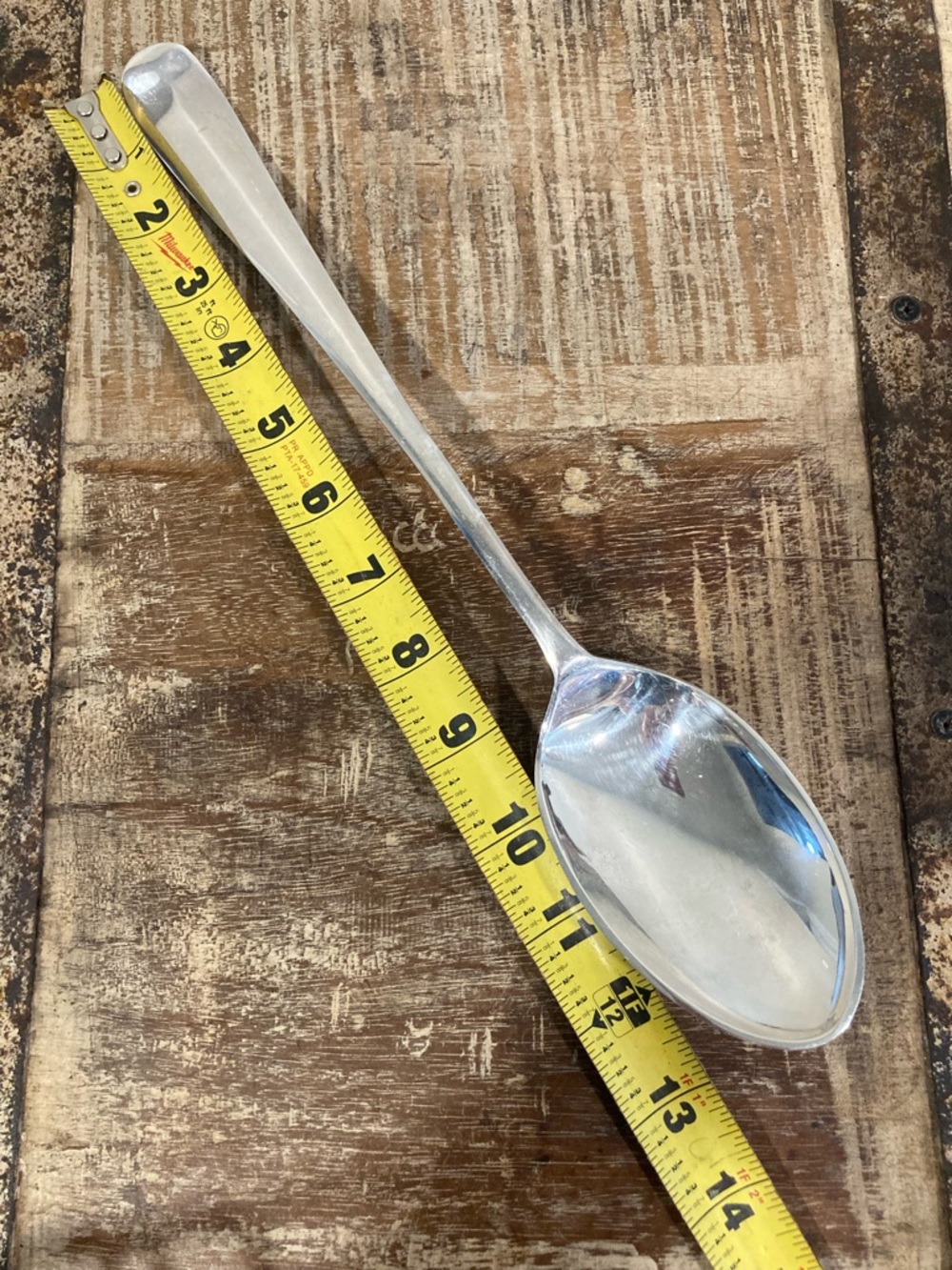 Gerity Reproduction Georgian Dressing and Serving Spoon 13” - Picture 5 of 15